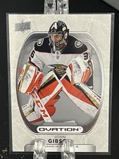 JOHN GIBSON     2021-22 Upper Deck Ovation Hockey     BASE #21     E-CARD