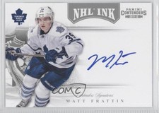 2011-12 Panini Playoff Contenders NHL Ink Matt Frattin #59 Auto 0a1