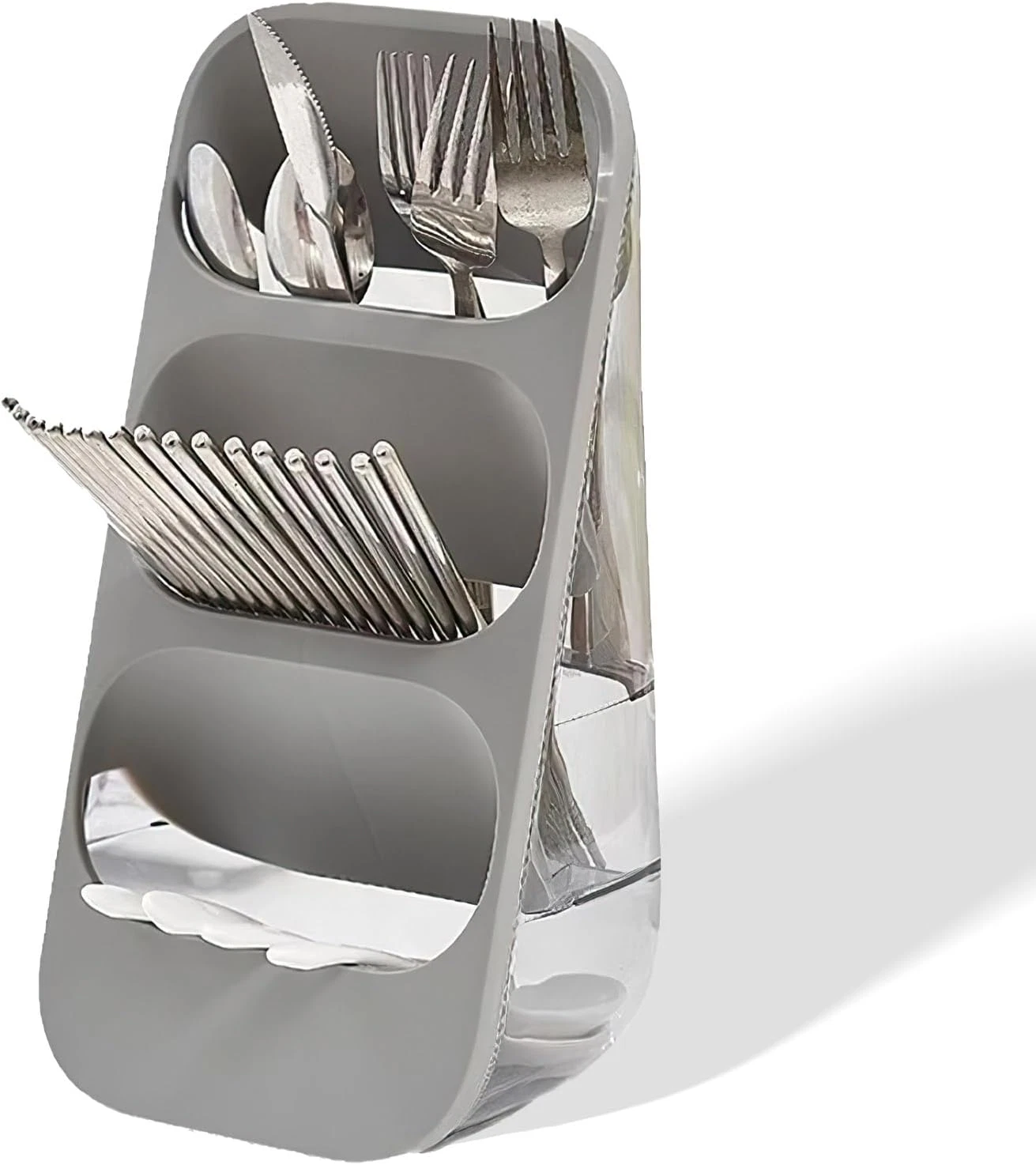 COVRA 3-Tier Large Capacity Kitchen Utensil Organizer – Minimalist Desktop Stora