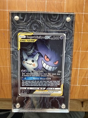 Gengar & Mimikyu GX Tag Team Sun Moon 165/181 - Magnetic