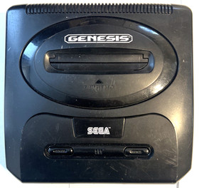 Sega Genesis Console Bundle 6-Pak Aladdin WWF Royal Rumble Columns Tested