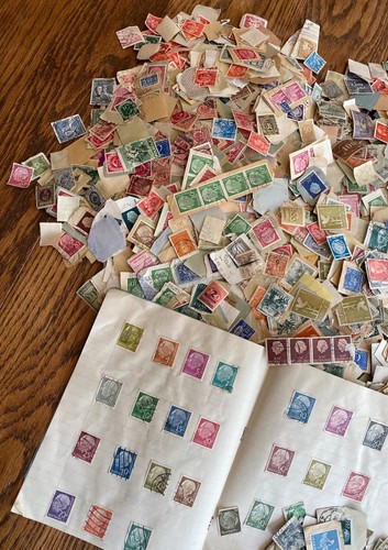 BRIEFMARKEN EUROPÄISCHER KONTINENT LOT -UNGESUCHT - HUNDERTE BRIEFMARKEN - NACHLASS - Bild 6 von 6