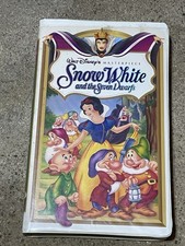Disney Snow White and the Seven Dwarfs VHS, 1994 Vintage