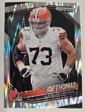 2025 Panini Prizm Black Football Joe Thomas Seismic Prizm /249 Browns HOF