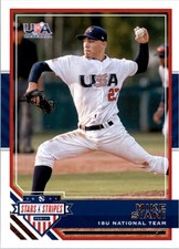 2017 USA Baseball Stars and Stripes #45 Mike Siani - BB