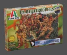 1/72 WWII US Paratroopers 101st Airborne Division (50)
