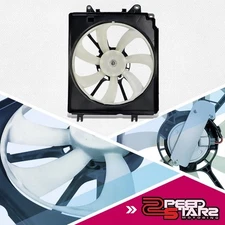 Right Engine Radiator Cooling A/C Condenser Fan Assembly for 23-25 Honda CR-V