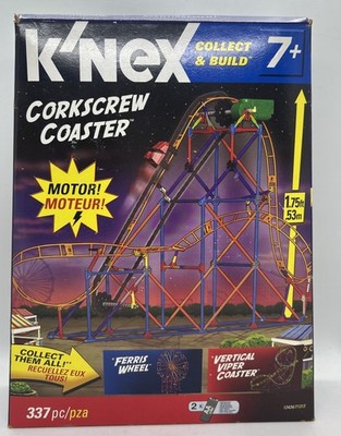 K'Nex Collect & Build Corkscrew Coaster   New  HTF 