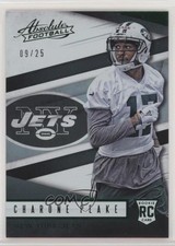 2016 Panini Absolute Rookies Spectrum Green 9/25 Charone Peake #167 y0i