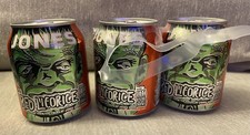 Jones Soda 2013 Halloween Edition, Night Of Red Licorice, 3 Frankenstein Cans