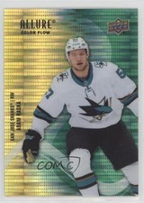 2022-23 Upper Deck Allure Color Flow Yellow Green Spectrum 20/65 Adam Raska 9be