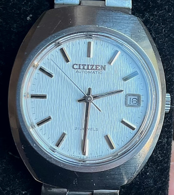 Citizen Automatik Vintage 72 0372 Uhr ''Snowflake Dial'' Datum
