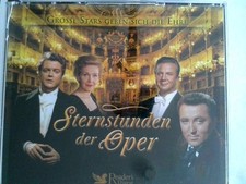 " Große Stars geben sich die Ehre "  " STERNSTUNDEN DER OPER " ( 5 CD Box ) Vari