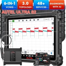 2025 Autel MaxiSys Ultra S2 AI Auto Diagnostic Scanner 6in1 VCMI ECU Programming