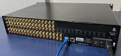 Savant Smart Audio SSA-3220-00 Rev22 Digital Audio Matrix Switch POWERS UP AS IS