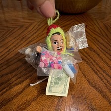 Peruvian Ekeko Doll with Miniature Items and Money, Traditional Folk Collectible