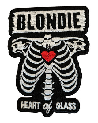 Blondie Patch · Heart Of Glass (7cm x 9cm) Offizielles Band Merch