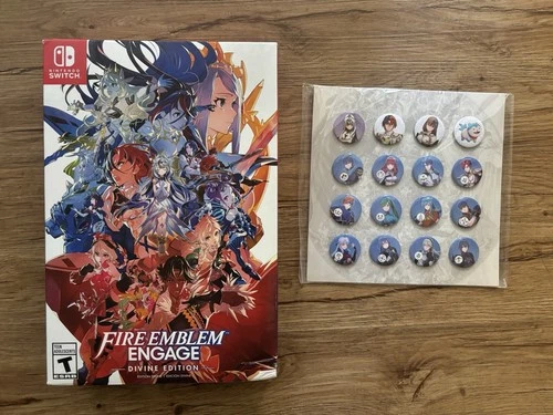 Nintendo Switch Fire Emblem Engage Divine Edition + Pins BRAND NEW