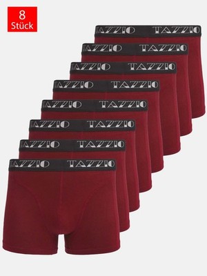 TAZZIO Boxershorts Men Herren 8er Pack Unterwäsche Unterhosen Männer Retroshorts