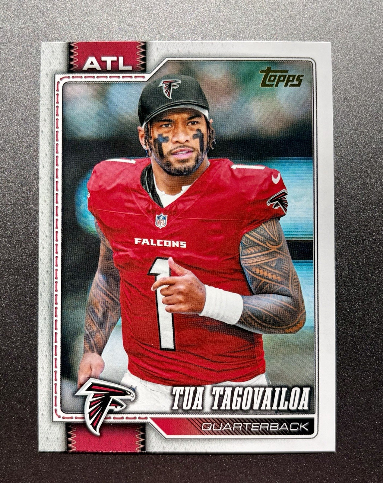 Topps Tua Tagovailoa Atlanta Falcons 2026 Topps #126 Golden Mirror SSP