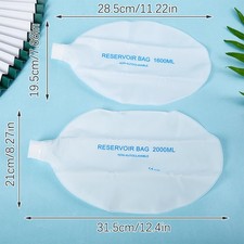 2000ml/1600ml Resuscitator Reservoir Bag Emergency Self-help Rescue Tool