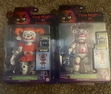 Jazwares FNAF Five Nights At Freddy's Funtime Freddy and Circus Baby Figures