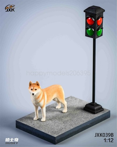 JXK Dog Scene Husky Cane Corso Rottweiler Bulldog Animal Decor Model 1:12 Scale - Picture 14 of 27