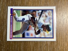 1991 Bowman - Rickey Henderson #371