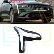 Right Side Headlight Lens Cover+Sealant Glue Fit For Cadillac CT4 2019-2020