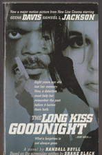 The Long Kiss Goodnight  RARE MOVIE TIE-IN PAPERBACK 1996 Samuel L. Jackson