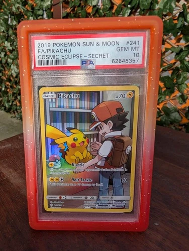 2019 Pokémon Pikachu 241/236 Cosmic Eclipse Secret PSA 10