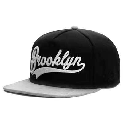Brooklyn NYC Snapback Hat Flat Brim Streetwear New York NY Cotton Baseball Cap