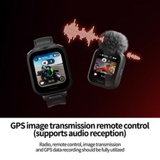 GPS Preview Wireless Remote Controller w/ Wristband For Insta360 X5/ Ace Pro 2