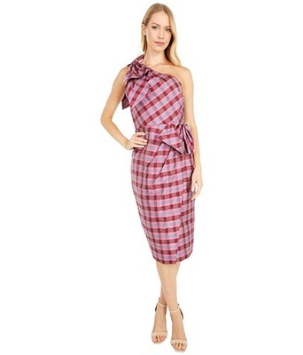 J.Crew Womens' Ocho Dress - Fuchsia/Yellow