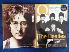 Q MAG COLLECTORS LTD ED - THE BEATLES 1984 + MOJO JOHN LENNEN SPECIAL ED 2000