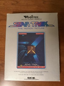1982 Vectrex Arcade System Console with 8 games included, in mint condition.