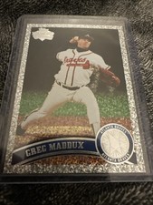 2011 Topps - Legend Variation Greg Maddux #505 Platinum Diamond Anniversary