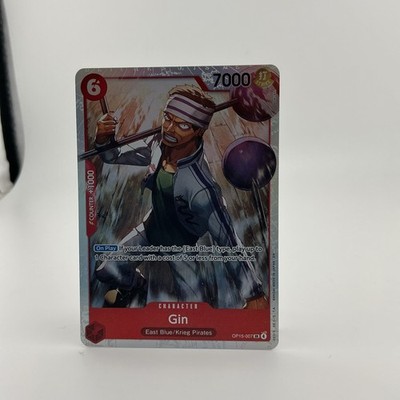One Piece English - Gin - OP15-007  - SR - NM