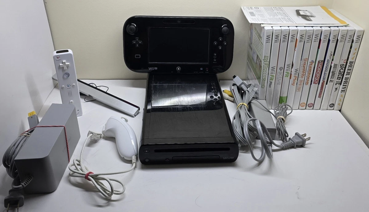 Nintendo Wii U - Basic Home Console Video Game Consoles for sale
