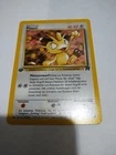 1st Edition Team Rocket Mauzi (Meowth) German 2000 WOTC Pokémon Vintage
