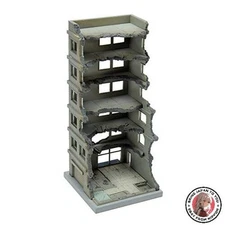 NEW TomyTEC DCM02 Dio-Com Destroyed Building A Diorama 1/144 Scale Model Kit