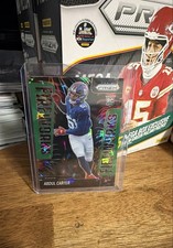 2025 Panini Prizm - Fireworks Abdul Carter #7 Green Ice Prizm (RC)