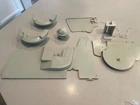 Lot Of Parts MARX Navarone or IMO Jima Playset Mountain Base Vintage