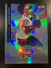 ARIAN FOSTER 2014 PANINI CONTENDERS #93 CHAMPIONSHIP TICKET HOLOFOIL #'D 11/99