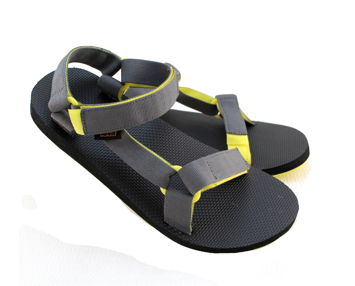 New TEVA Size 12 Gray/Yellow Original Universal Waterproof  display picture 2