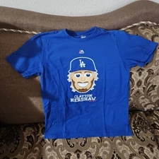 Los Angeles Dodgers CLAYTON KERSHAW Shirt  YOUTH L