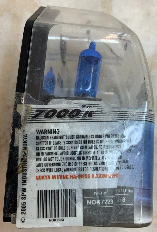 NOKYA 7000K ARCTIC WHITE PRO HALOGEN NOK7223 H8 HEADLIGHT BULB - Image 2 of 4