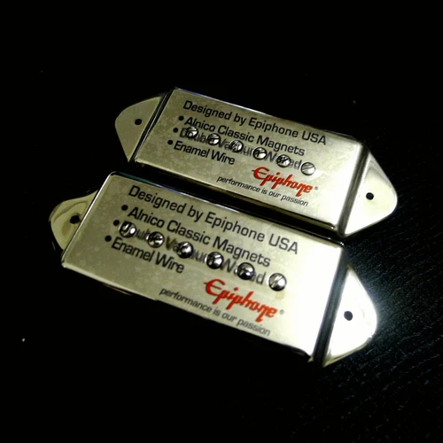 Original Epiphone P90 Single Coil Pickups Silver Cover Fits Gibson LP Casino NE