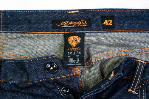 Ed Hardy Jeans Hose Pant Trouser Denim Baggy Saggy 2009 Tattoo Fashion W 42 L 32 - Bild 6 von 13