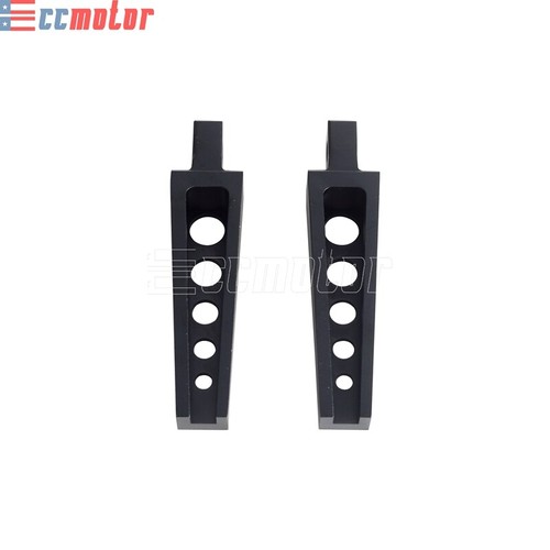 Male Mount Style Foot Pegs Footrests for Harley Road King Electra Street Glide - Picture 3 of 7